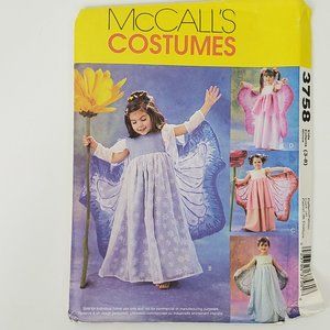 McCall's Fairy Costume Fairy Costumes Sewing Pattern, Size Kids (3-8)